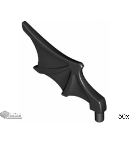 50x LEGO 15082 Zwart, 50 stuks
