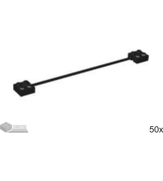 50x LEGO 5306bc020 Zwart, 50 stuks