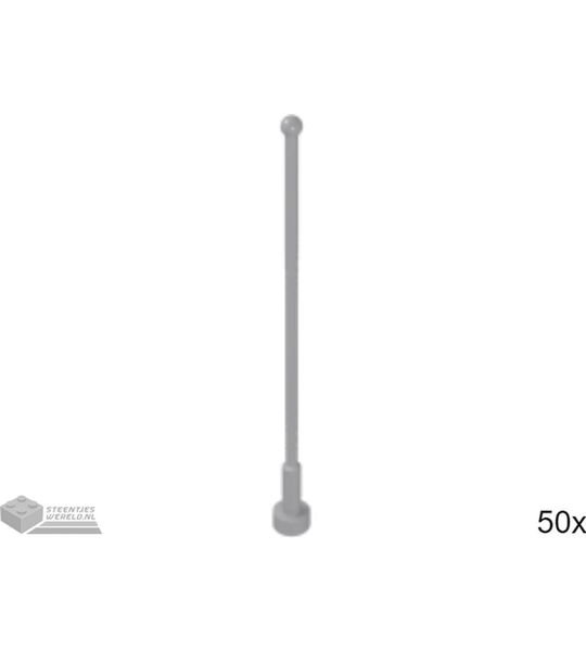 50x LEGO 2569 Antenne Licht blauwgrijs, 50 stuks