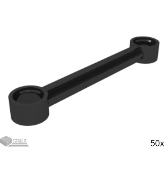 50x LEGO 2739a Zwart, 50 stuks