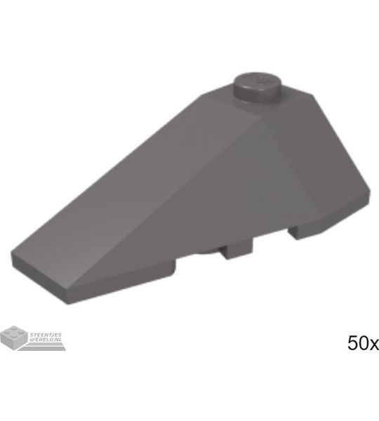 50x LEGO 43710 Donker blauwgrijs, 50 stuks
