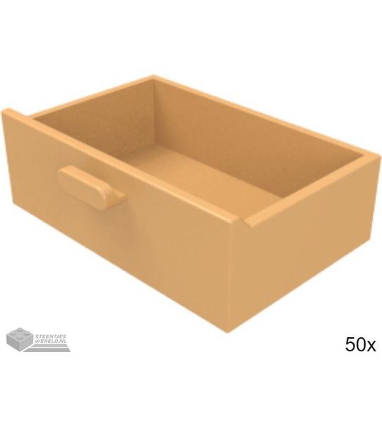 50x LEGO 4536 Medium noga, 50 stuks