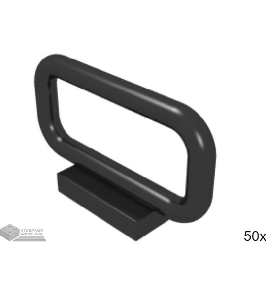 50x LEGO 6187 Zwart, 50 stuks