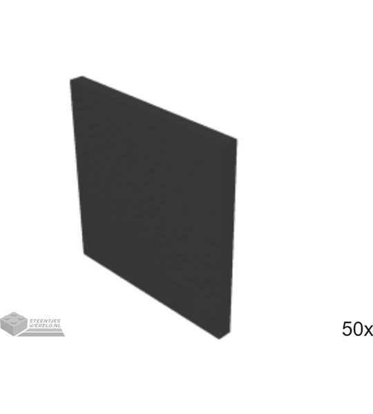 50x LEGO 15210 Zwart, 50 stuks