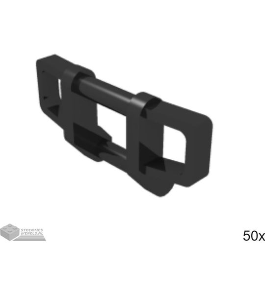 50x LEGO 35654 Zwart, 50 stuks