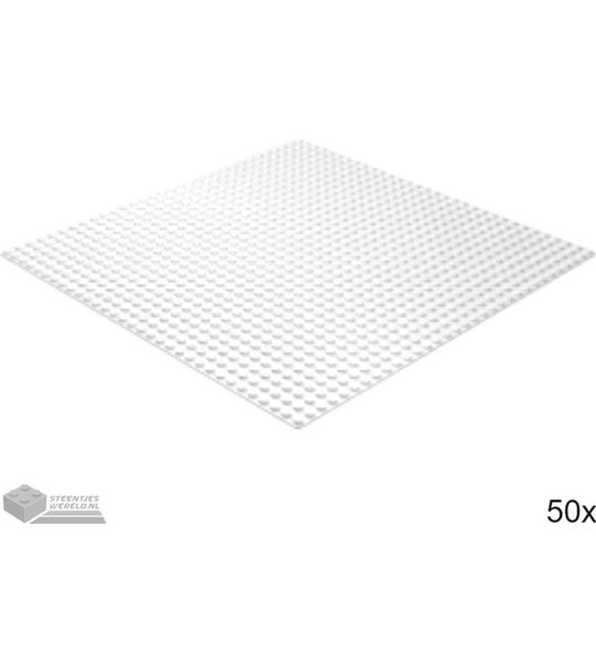 50x LEGO 3811 Wit, 50 stuks