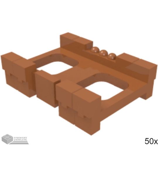 50x LEGO 27145 Donker oranje, 50 stuks