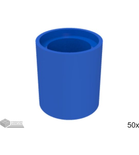 50x LEGO 18654 Technic arm Blauw, 50 stuks