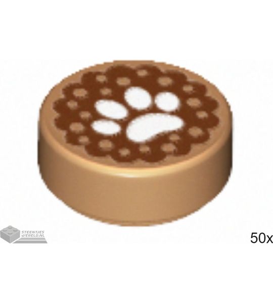 50x LEGO 98138pb055 Medium noga, 50 stuks