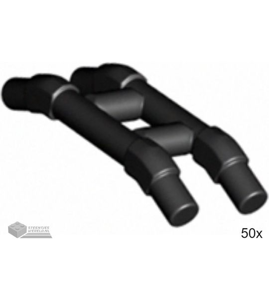 50x LEGO 37494 Zwart, 50 stuks