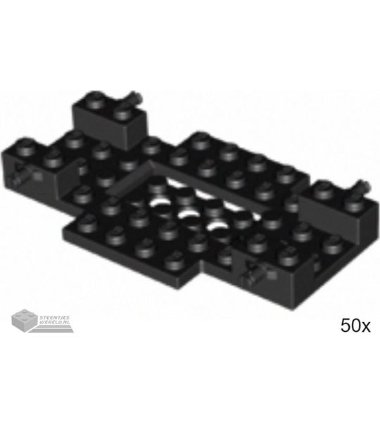 50x LEGO 65202 Zwart, 50 stuks