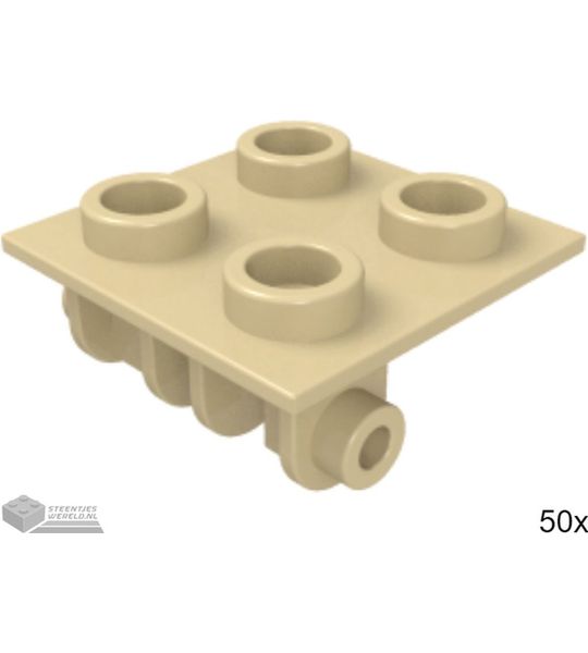 50x LEGO 6134 Tan, 50 stuks