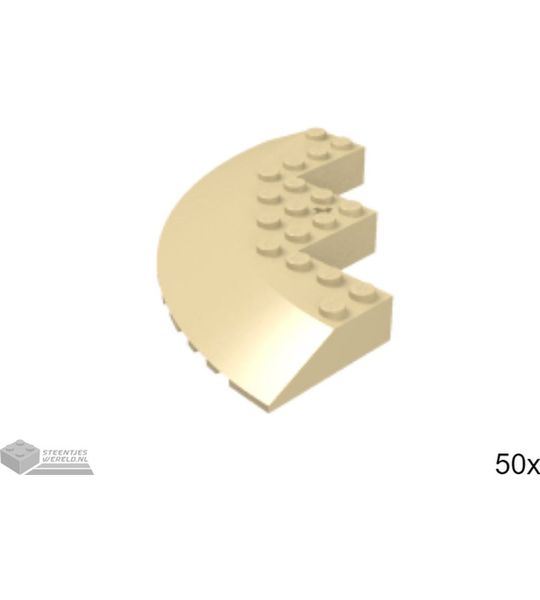50x LEGO 58846 Tan, 50 stuks