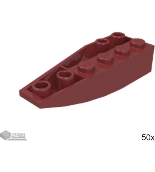 50x LEGO 41764 Donkerrood, 50 stuks