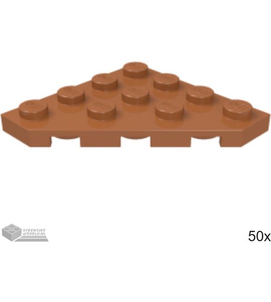 50x LEGO 30503 Donker oranje, 50 stuks
