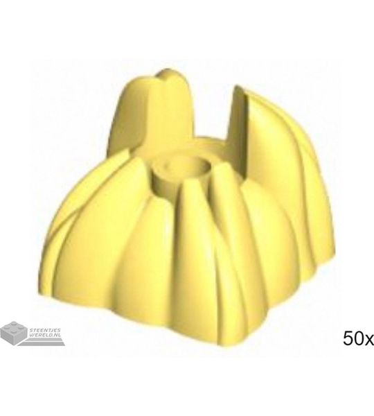 50x LEGO 30596 Fel lichtgeel, 50 stuks
