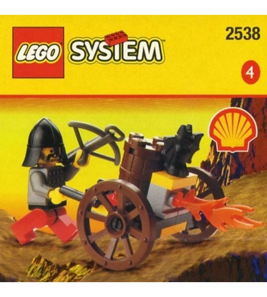 Lego Fright Knights Fire Cart - 2538