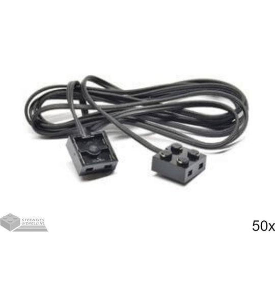 50x LEGO 5306bc162 Zwart, 50 stuks