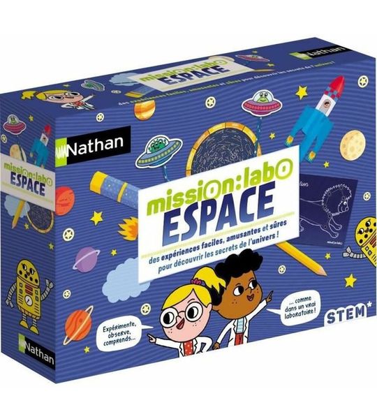 Bordspel Nathan Mission Labo Espace Set (FR)