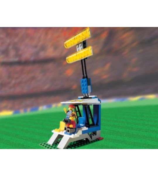 Lego - Grandstand with Lights - 3402 - Lego voetbal