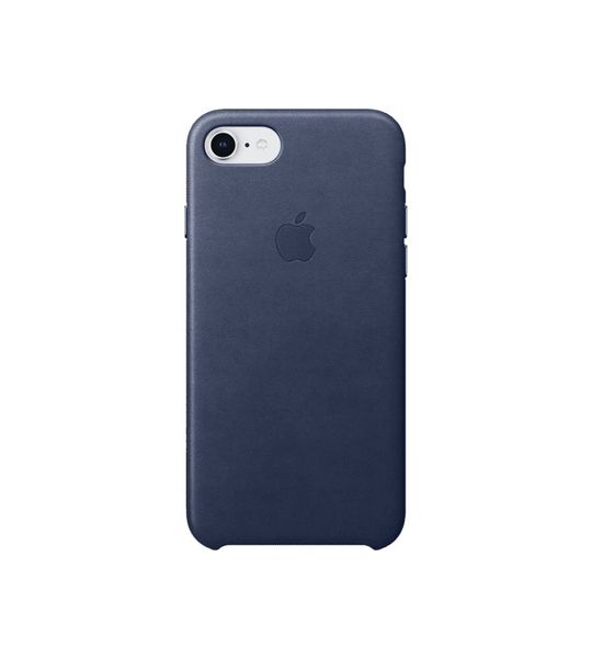 Apple Leather Case iPhone 7 / 8 Blauw