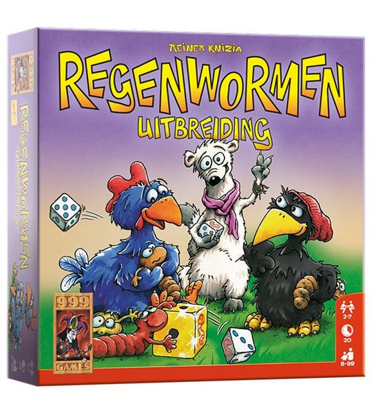 Regenwormen Uitbreiding - Dobbelspel