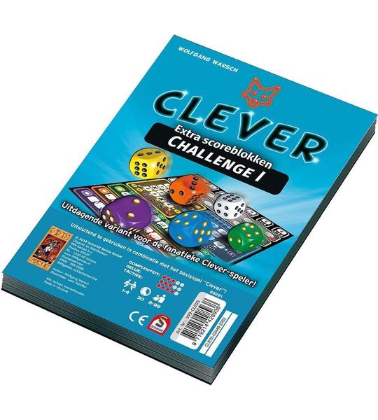 Scoreblokken Clever Challenge - Dobbelspel