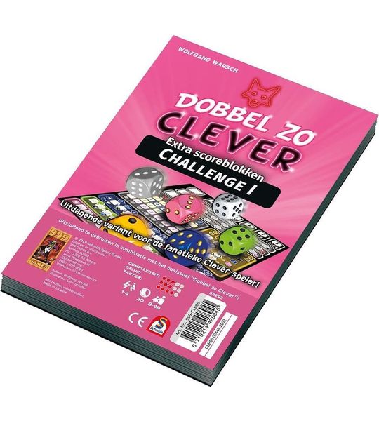 Scoreblokken Dobbel zo Clever Challenge - Dobbelspel