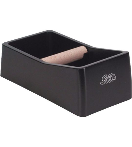 Solis 97840 Knock Box Uitklopbak - Zwart Kookaccessoires