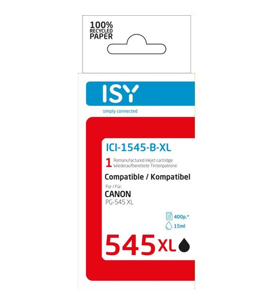 ISY Canon Pg 545xl Black