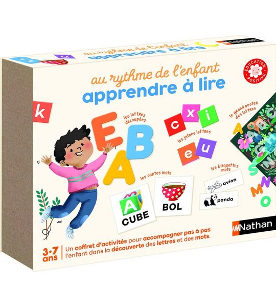 Bordspel Nathan Au Rhythm De L'Enfant: Learning To Read (FR)