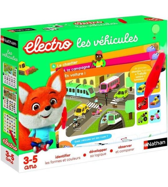 Bordspel Nathan Electro Vehicles (FR)