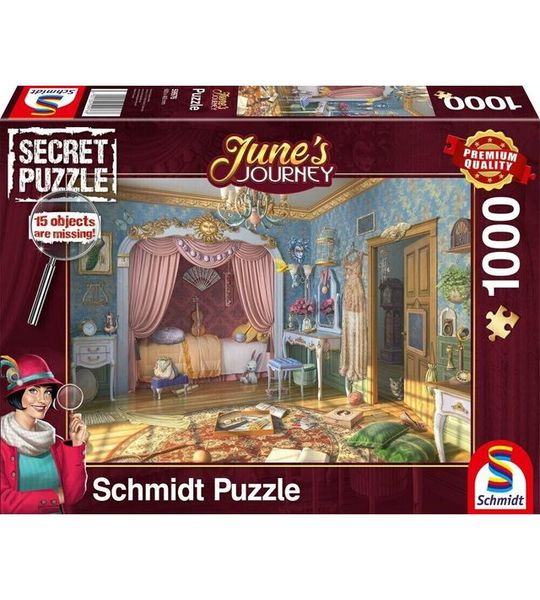 June&#039;s Journey  June&#039;s slaapkamer  1000 stukjes - Puzzel