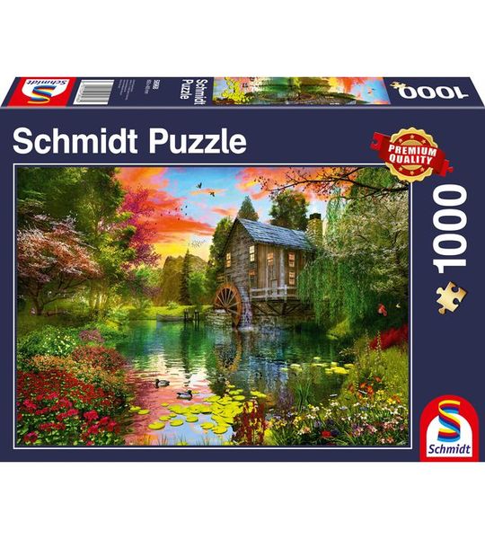 De Watermolen 1000 stukjes - Puzzel