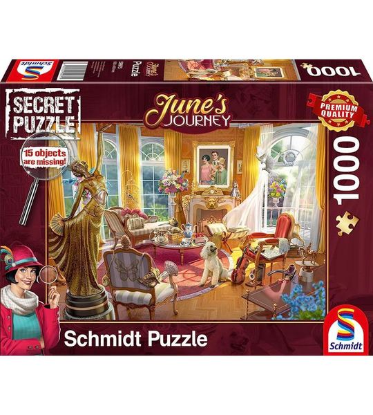 June&#039;s Journey  Salonkamer  1000 stukjes - Puzzel