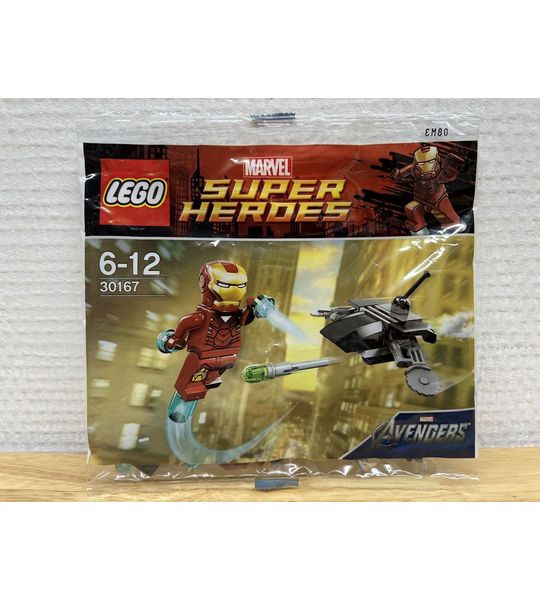 Lego Marvel Super Heroes the Avengers Iron Man vs. Fighting Drone - 30167 (Polybag)