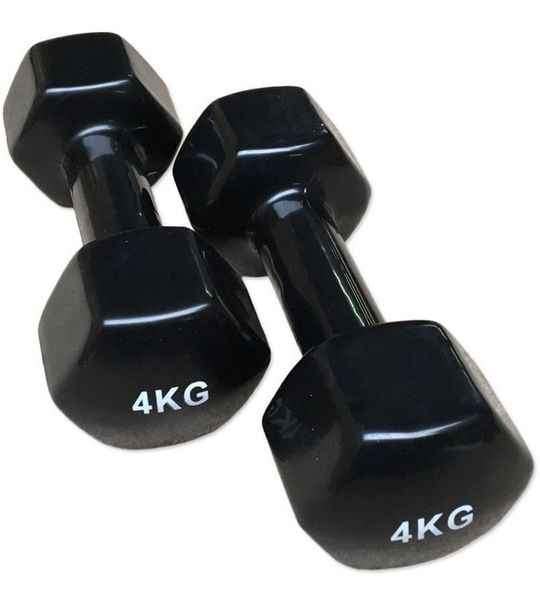 FysioSupplies Vinyl Dumbbells Set 4 kg | Dumbbells