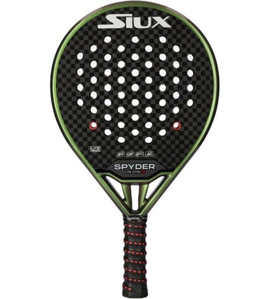 Siux Spyder Lite Control 3 Hard - 12K (Druppel) - 2024 padel racket