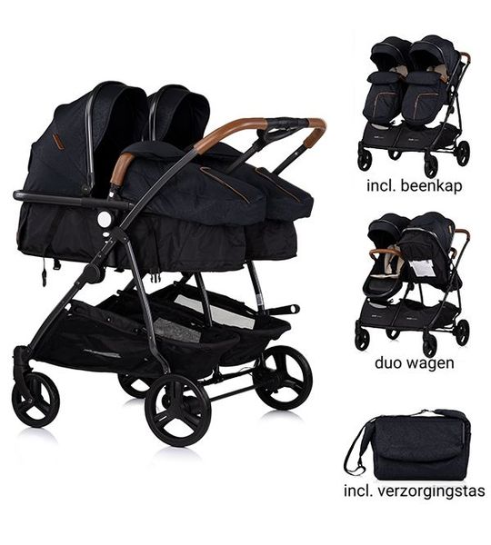 Duo Kinderwagen Chipolino Duo Smart Blackberry