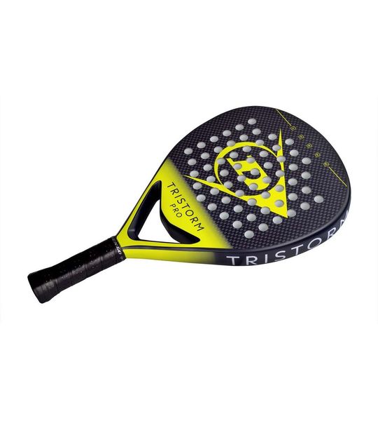Dunlop Slazenger 25 TRISTORM PRO Padelracket Zwart/Geel