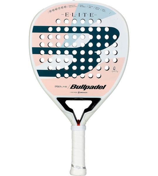 Bullpadel Elite W 25 padelracket dames wit dessin