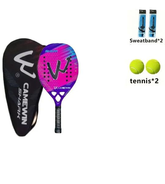 Bovista Padel Racket - Padelrackets - Padelracket - Paars