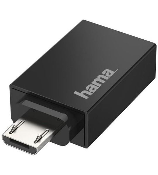 Hama Micro-USB-OTG-Adapter to USB-A, USB 2.0, 480 Mbps Kabel