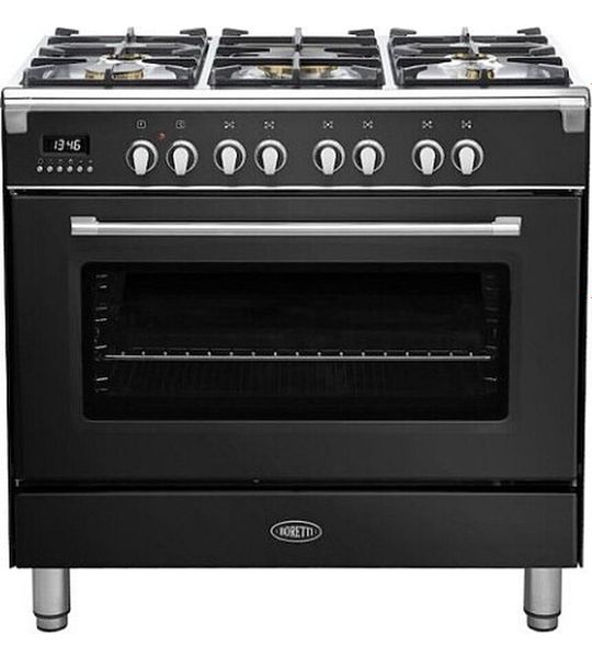Boretti CFBG901ZW3 Gasfornuis Zwart