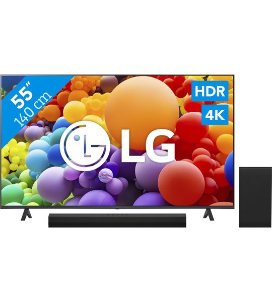 LG 55UR78006LK + Soundbar