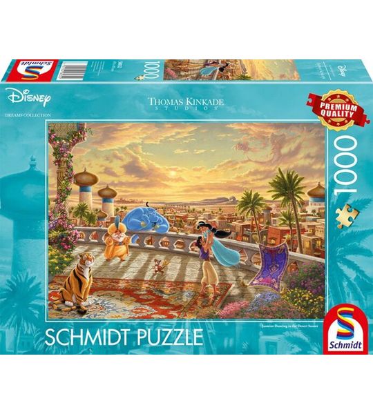 Disney, Jasmine dancing in the desert, 1000 stukjes - Puzzel