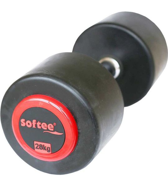 Softee Pro-sport 28kg Dumbbell Zwart 28 kg