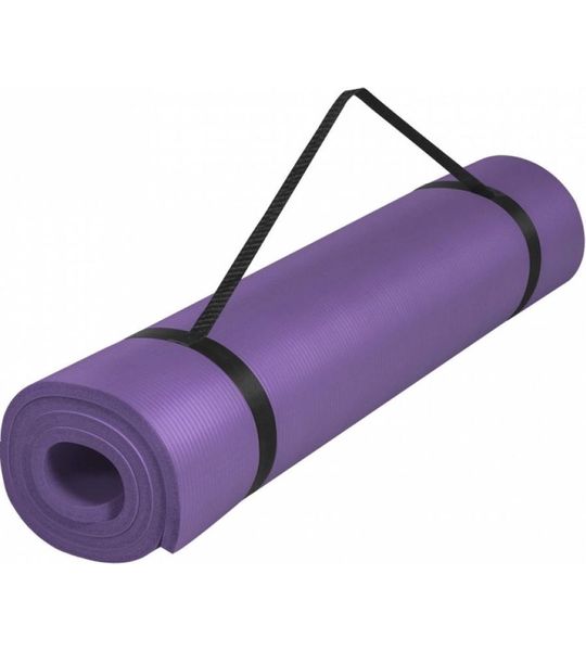 Gorilla Sports Paars - Yogamat Deluxe 190 x 60 x 1,5 cm