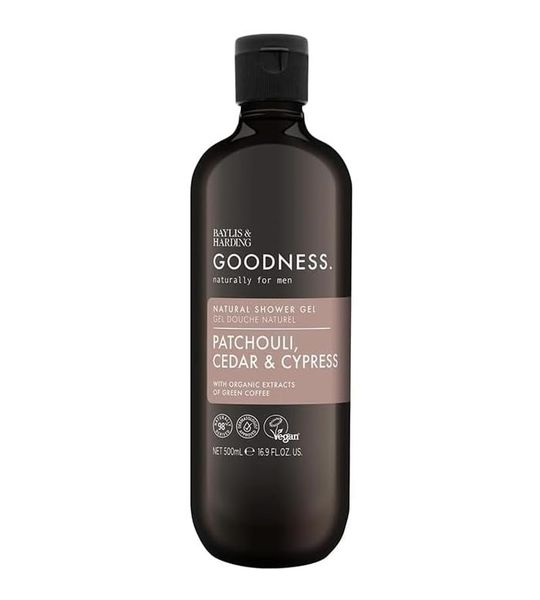 Baylis&Harding - Goodness Men Patchouli, Cedar&Cypress showergel 500 ml