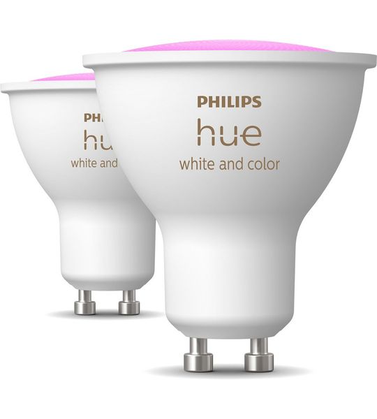 Philips Hue White and Color GU10 2-pack